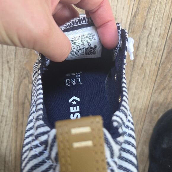 Converse Chuck Taylor All Star Shoreline Slip Striped Sneakers Womens Size 6.5 - Picture 5 of 5